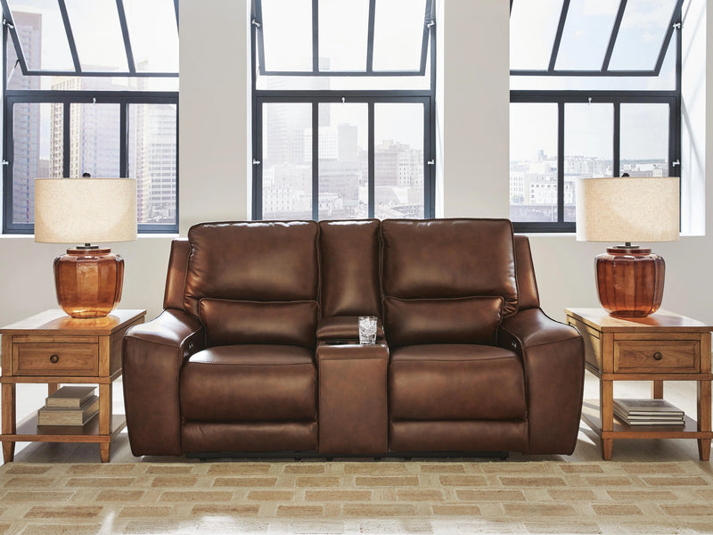 DeepWakes Power Reclining Loveseat with Console
