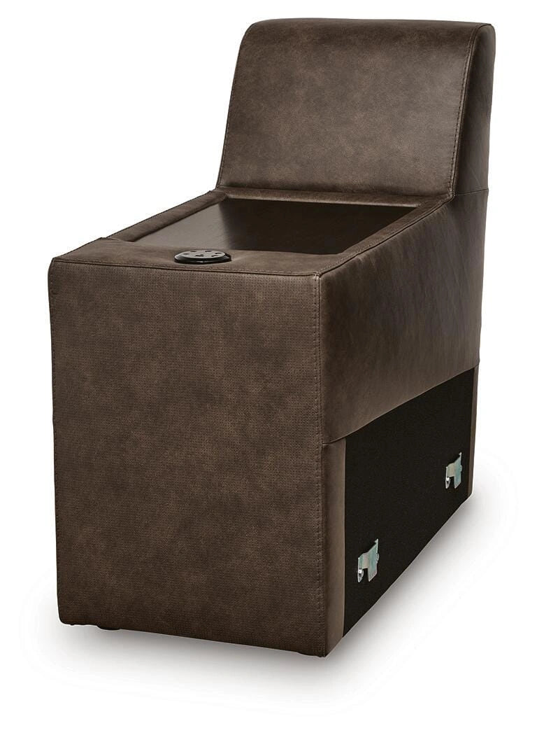 ModZ Power Reclining Sectional with Audio Console