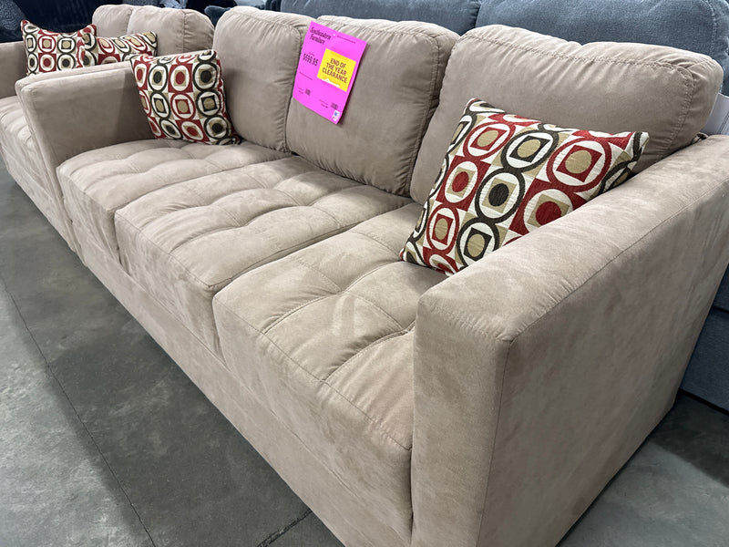 Sienna Mocha Sofa and Loveseat
