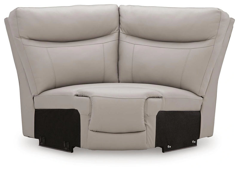 Gravier Power Reclining Sectional with Storage Console