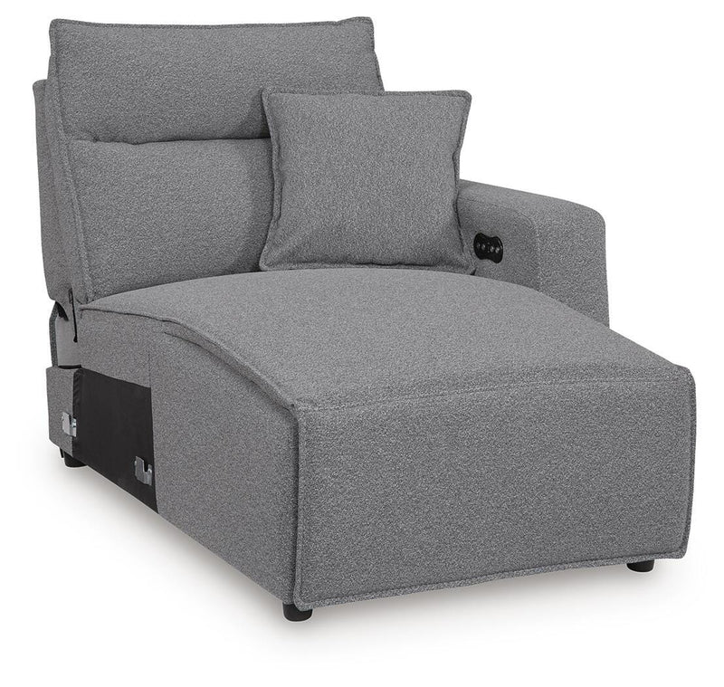 Modmax II Power Reclining Sectional with Chaise and Audio Console