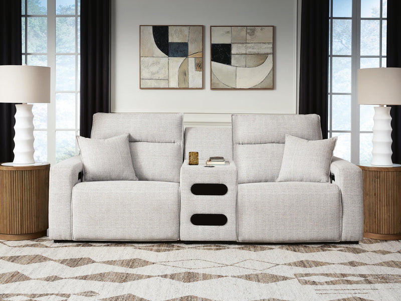 Modmax II Power Reclining Sectional with Audio Console