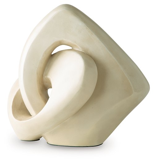 Ashley Furniture Feebs sculpture showcasing a modern abstract sculpture with textured surface and artistic design.