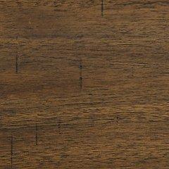 Ashley Moriville dining room set with a wooden table and six matching upholstered chairs in a modern kitchen setting.