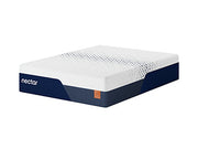 Nectar Ultra Memory Foam Mattress with plush surface and supportive layers, shown in a well-made bed setting.