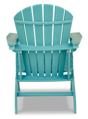 Ashley Furniture Sundown Treasure outdoor seating set with table and chairs, featuring a stylish design for patio relaxation.