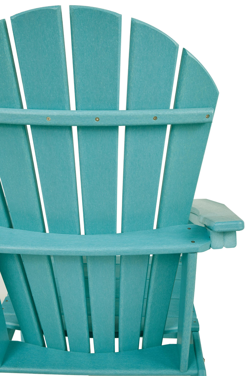 Ashley Furniture Sundown Treasure outdoor seating set with a table and chairs, perfect for patio or garden relaxation.