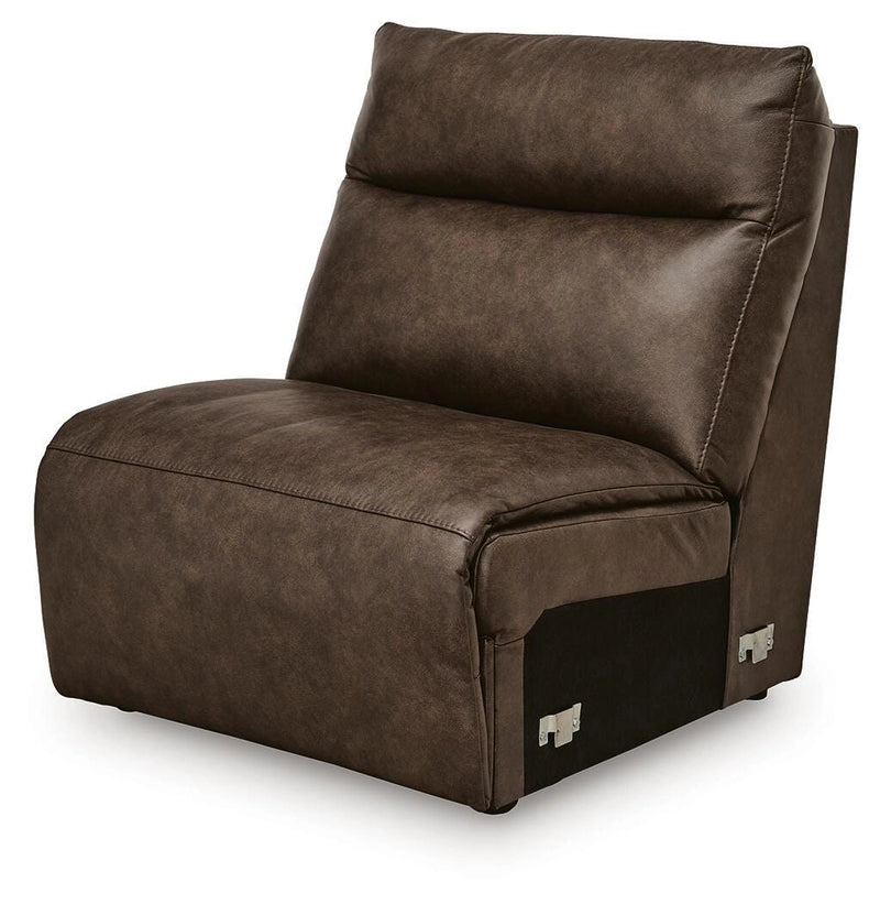 ModZ Power Reclining Sectional with Audio Console