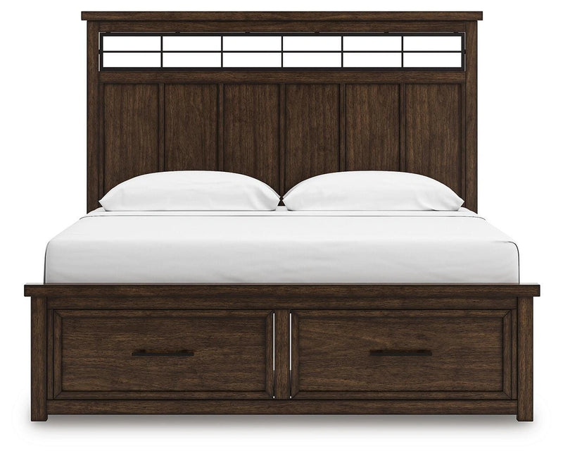 Taffenbrook Panel Storage Bed