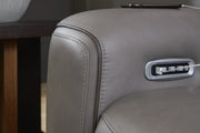 Ashley Furniture 5Z-Comfort Power Reclining Living Room Set with plush cushions and modern design, shown in a spacious living room setting.